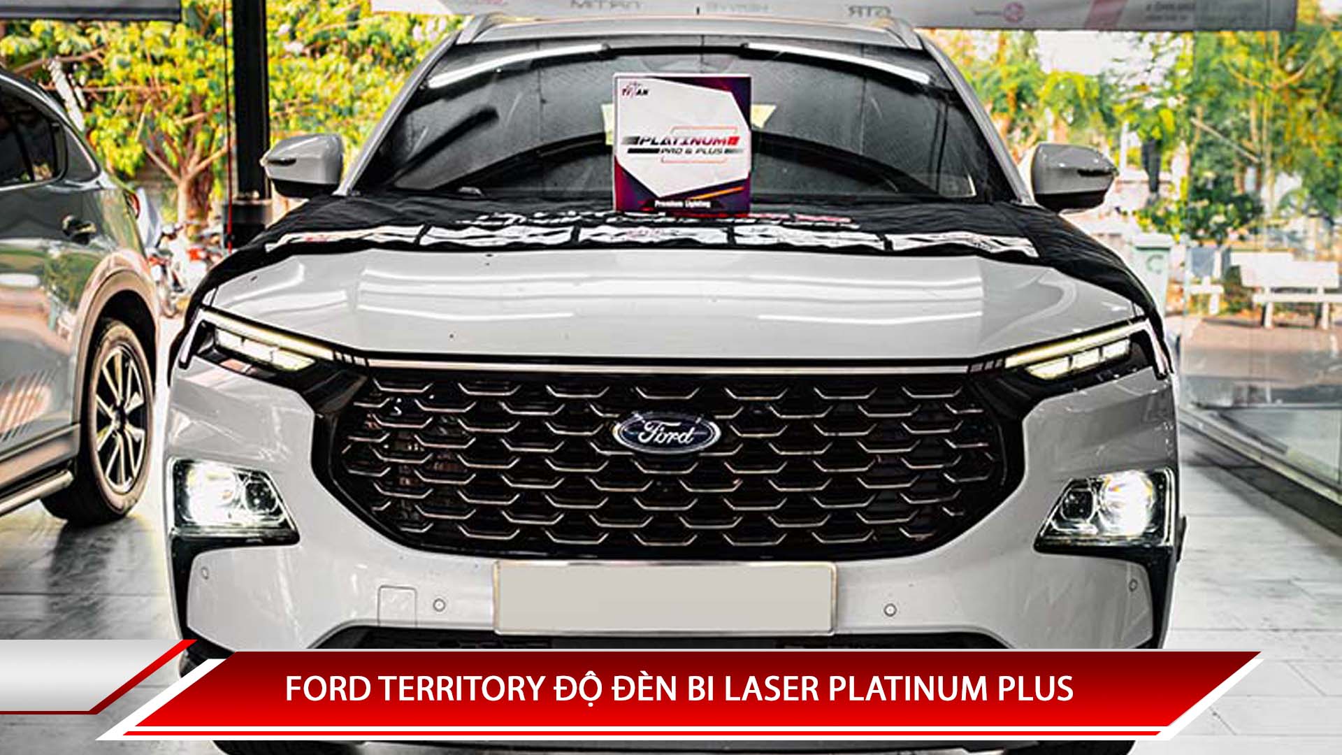 FORD TERRITORY ĐỘ ĐÈN BI LASER PLATINUM PLUS